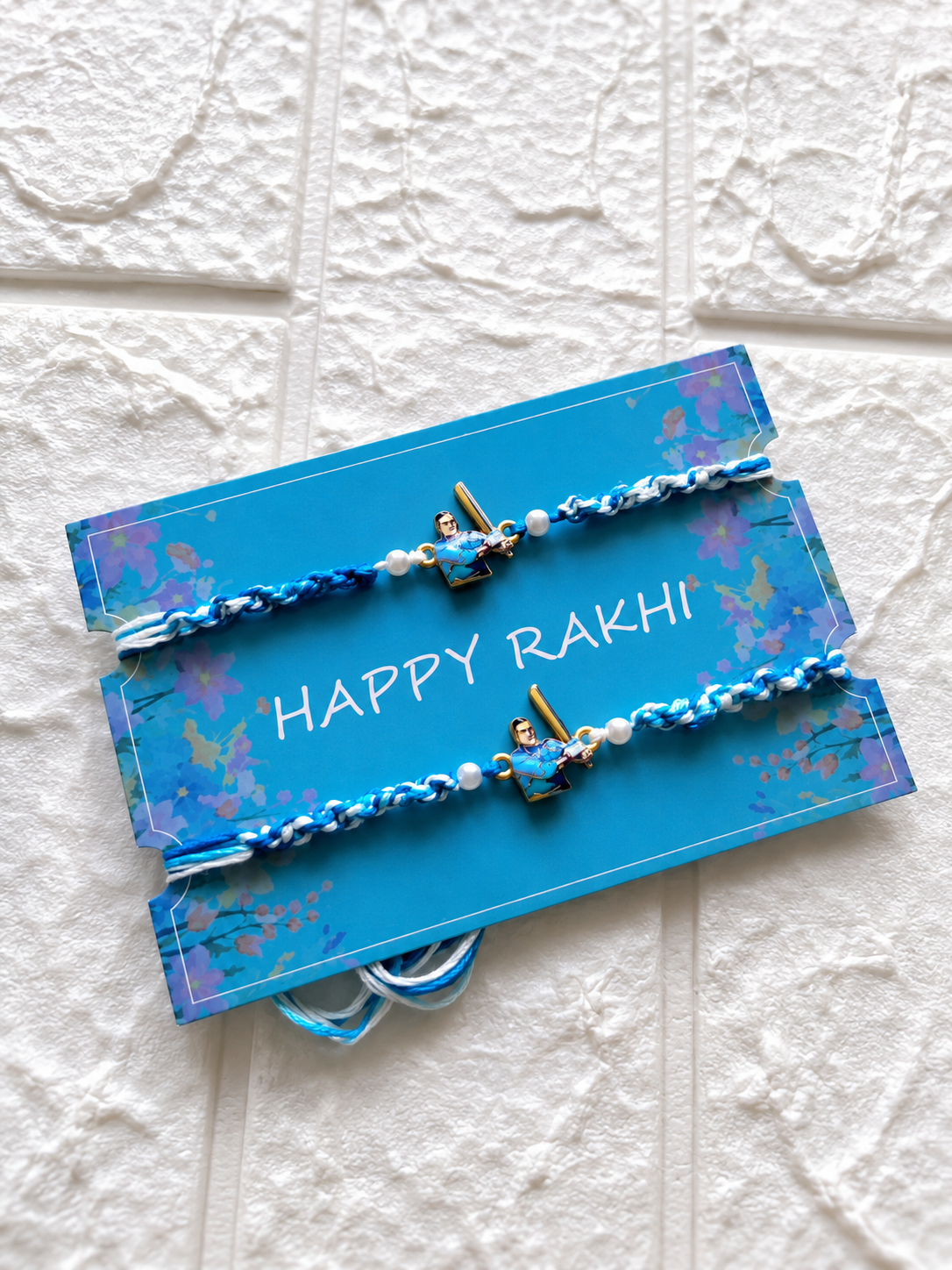 MS Dhoni-Themed Kids & Fan Rakhi