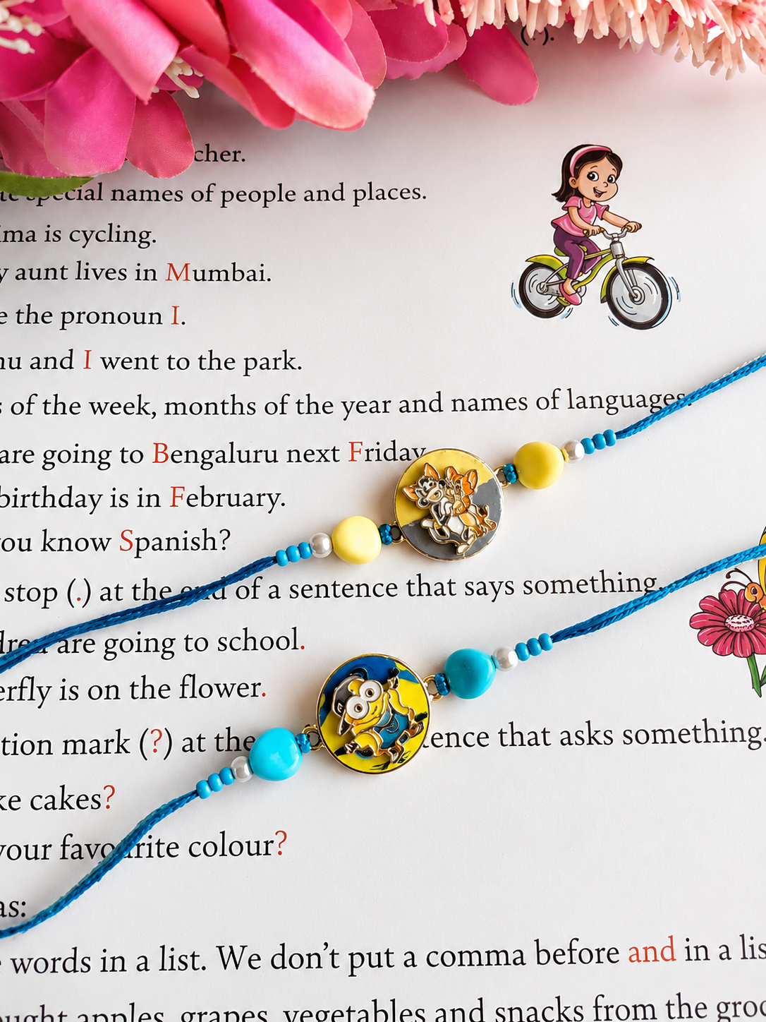Tom & Jerry "Best Buds" Kids Enamel Rakhi