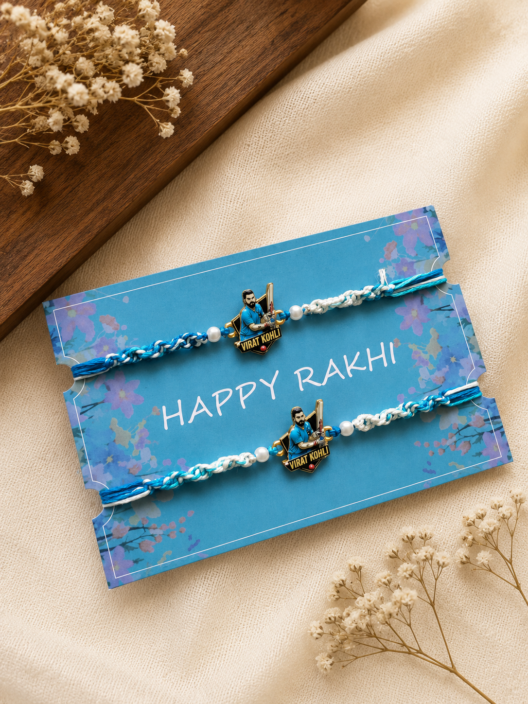 King Kohli Legendary Cricketer Kids Rakhi