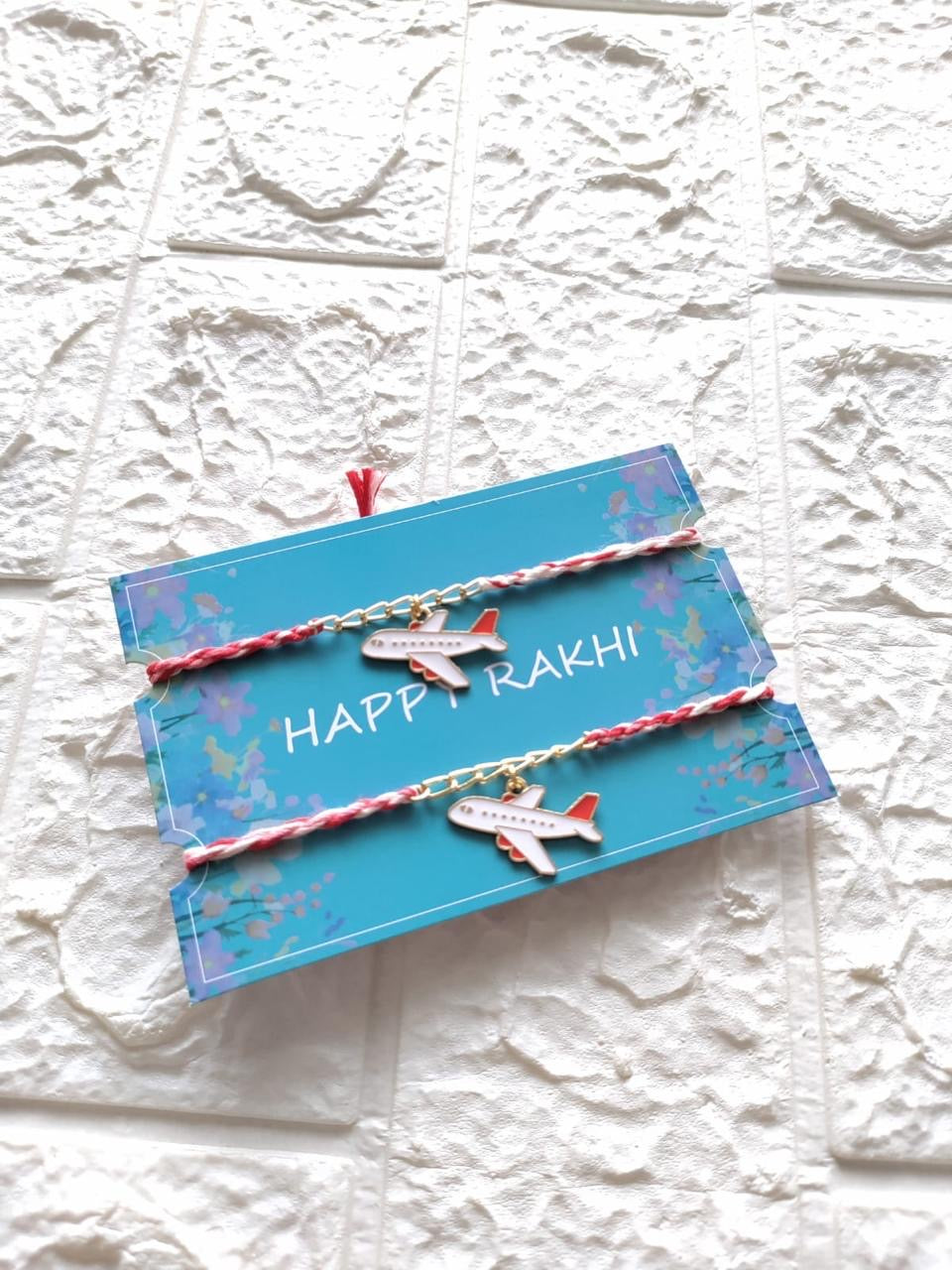 Wanderlust Airplane Rakhi