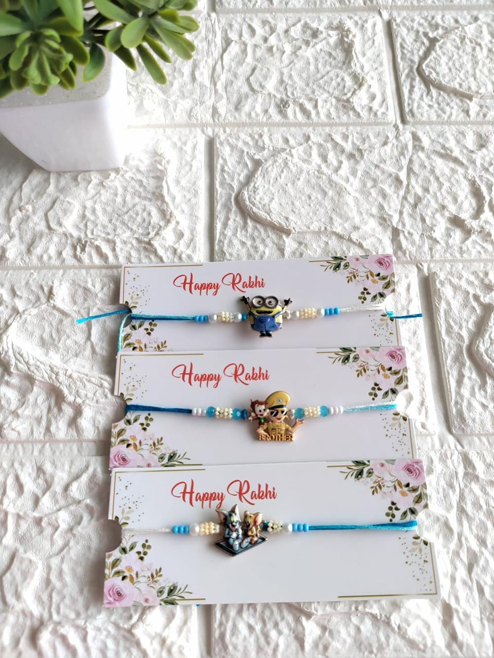 Kids' Character Rakhi Set