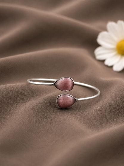 Bindu Silver Cuff Bracelet