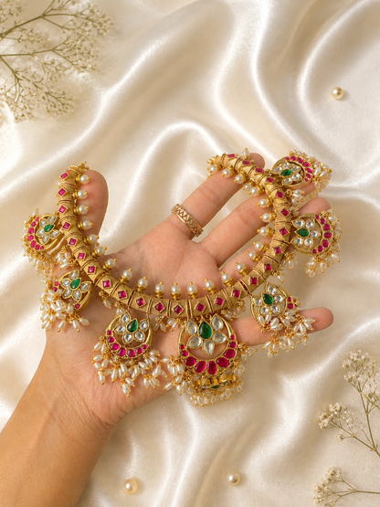 Maharani Jadau Kundan Guttapusalu Set