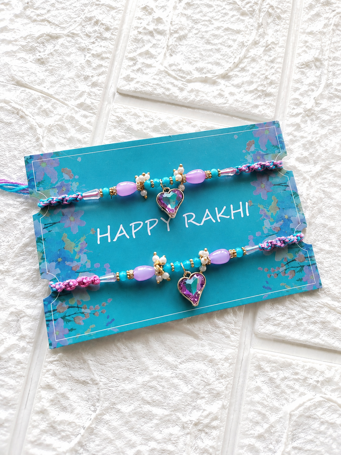 Chimeric Cosmic Heart Crystal Kids Rakhi