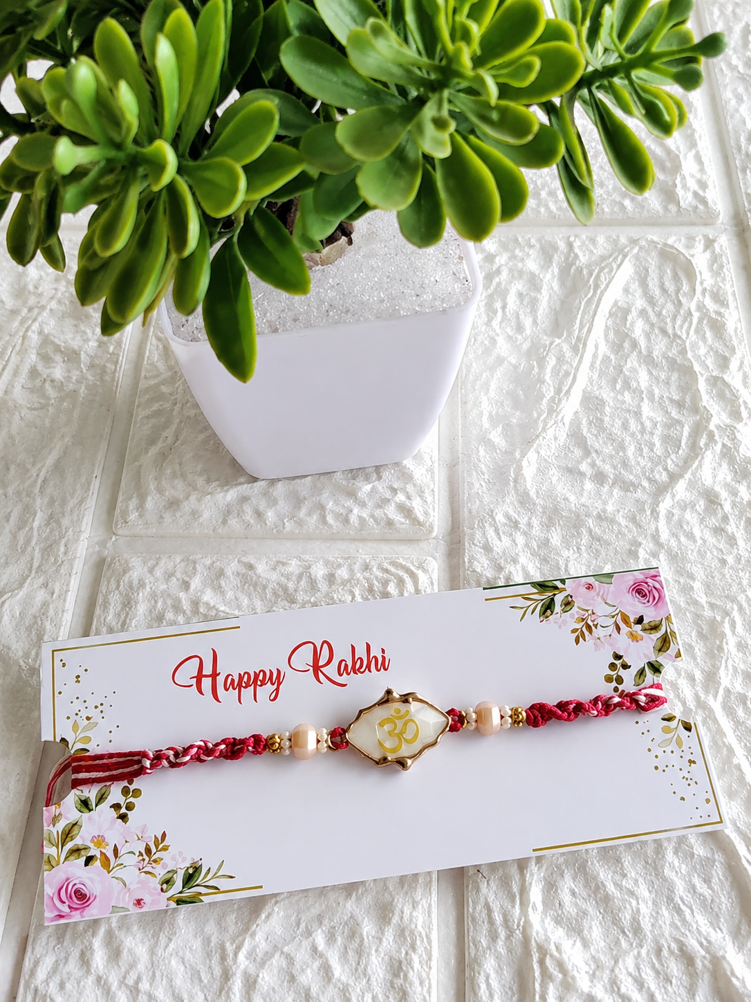 The Shanti Omkara Rakhi