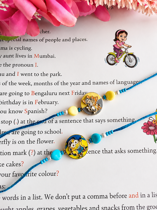 Tom & Jerry "Best Buds" Kids Enamel Rakhi